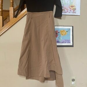 Elegant Tan Women's Skirt